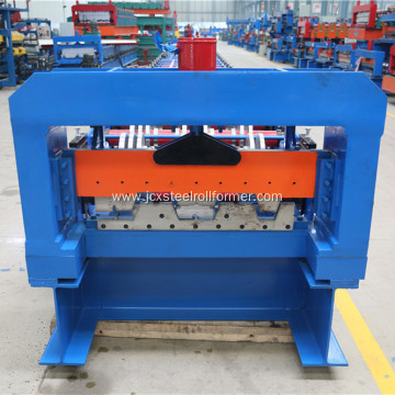 Metal floor deck profile roll forming machine